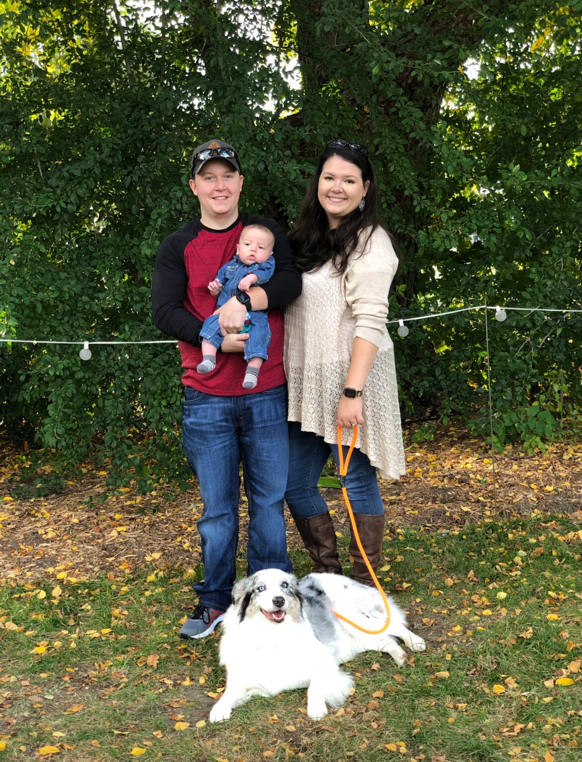 Evangeline with Jessica and her growing family